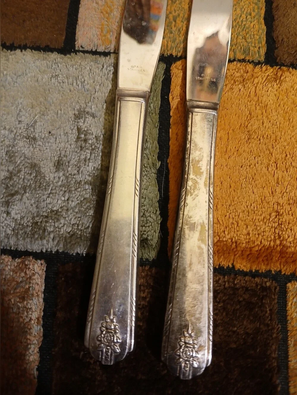 Knives Rogers & Bros Silverplated Set 2